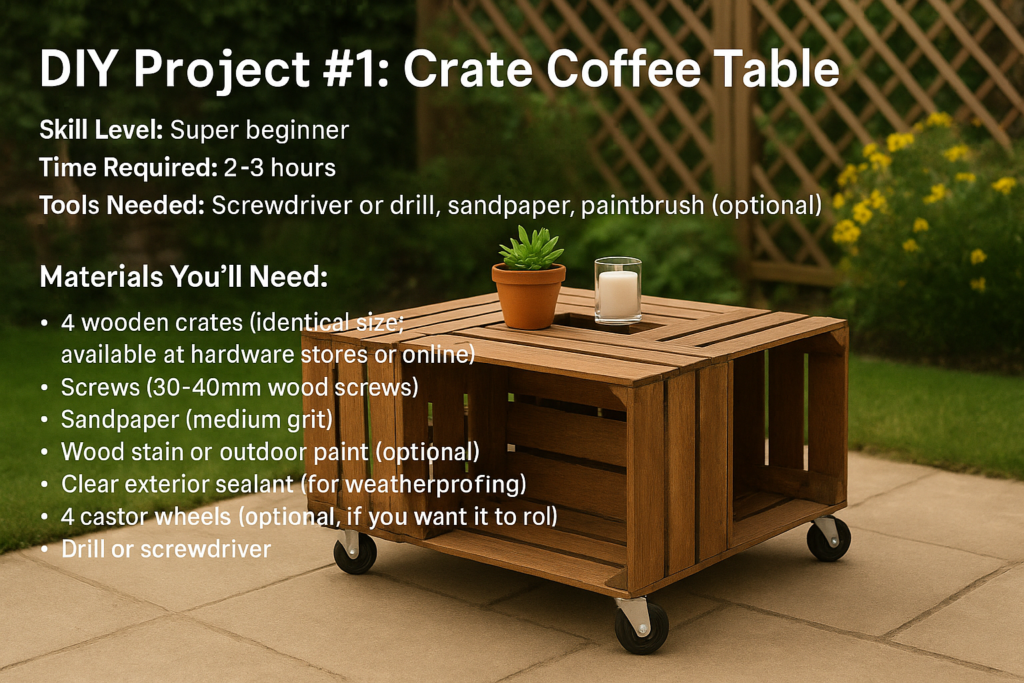 DIY Garden Furniture
